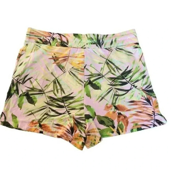 Adyson Parker Womens Multicolor Floral Pull On Drawstring Stretch Shorts Size XL - Picture 2 of 6